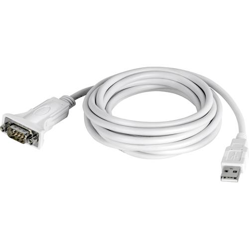 TRENDnet TU-S910 USB zu Serial Konverter, 3 Meter Kabel