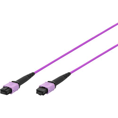 Digitus DK-2566-20/4 RJ45 Netzwerkkabel, Patchkabel 20 m Violett, Schwarz extrem dünn, flexibler Innenleiter, Glasfaserb...