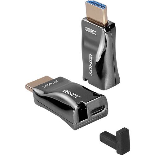 LINDY 38392 HDMI® HDMI Extender über Glasfaserkabel 300 m
