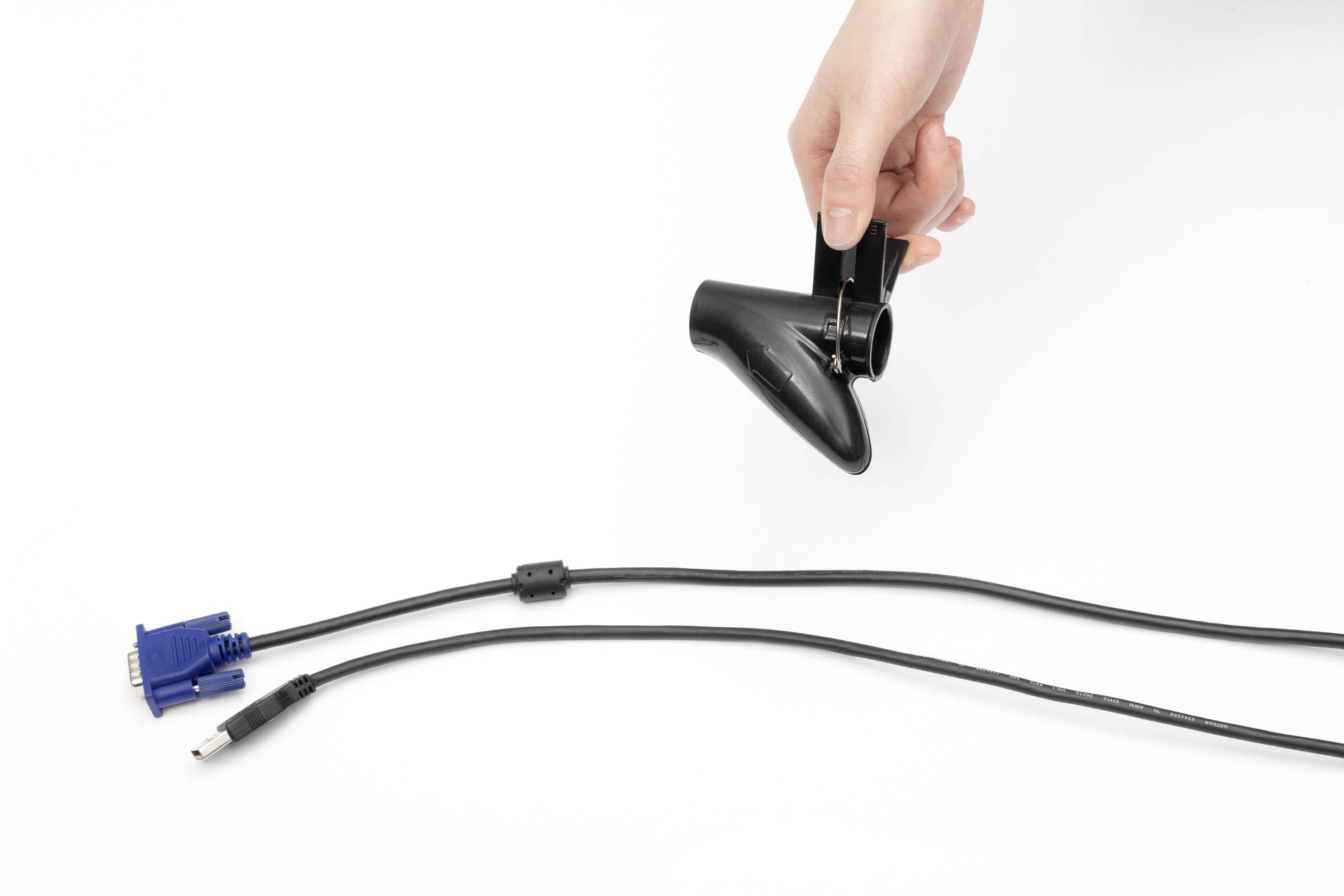 SpeaKa Professional Kabel-Bündelschlauch Polyurethan (PE) Schwarz flexibel (Ø x L) 15 mm x 1 m 1 St. SP-13402964-3