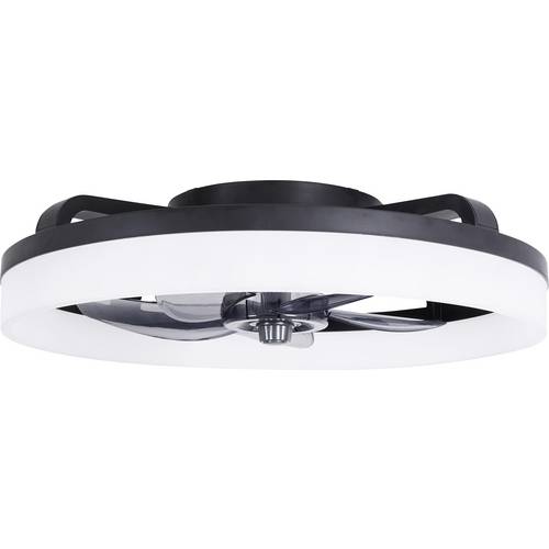 Thumbnail - Westinghouse Deckenventilator 20 W (Ø x H) 500 mm x 165 mm Schwarz Timer, mit Fernbedienung, mit Beleuchtung, Wendbare F...