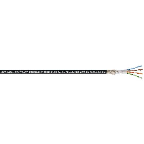 LAPP 2170907/1000 Netzwerkkabel ETHERLINE® TRAIN Schwarz 1000 m