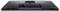 Die Rückseite eines Computermonitors mit verschiedenen Anschlüssen: HDMI, DisplayPort, USB, Netzwerk- und Stromanschluss.