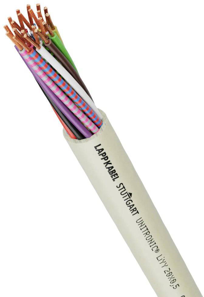 LAPP 0028421/50 Datenleitung UNITRONIC® LiYY Grau 50 m