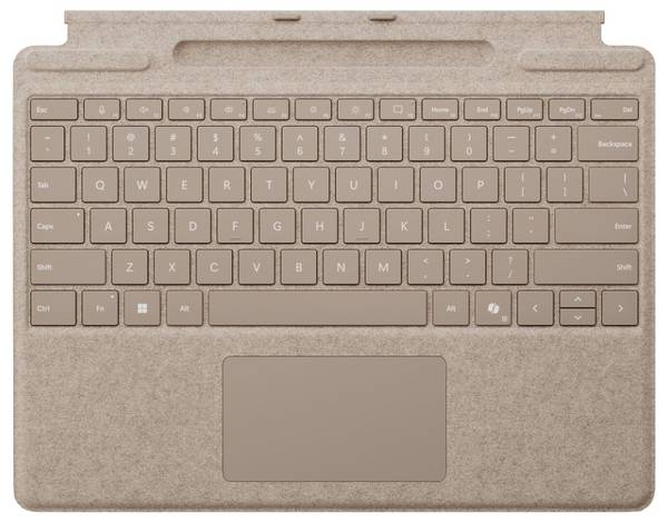 Microsoft Surface Pro Keyboard (CH-Layout) Hellbeige Tablet-Tastatur Passend für Marke (Tablet): Microsoft Windows® Surface Pro 8, Surface Pro 9
