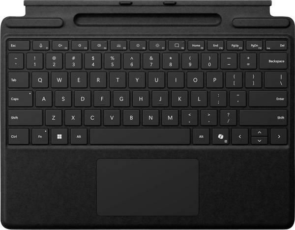 Microsoft Surface Pro Keyboard (CH-Layout) Schwarz Tablet-Tastatur Passend für Marke (Tablet): Microsoft Windows® Surface Pro 8, Surface Pro 9