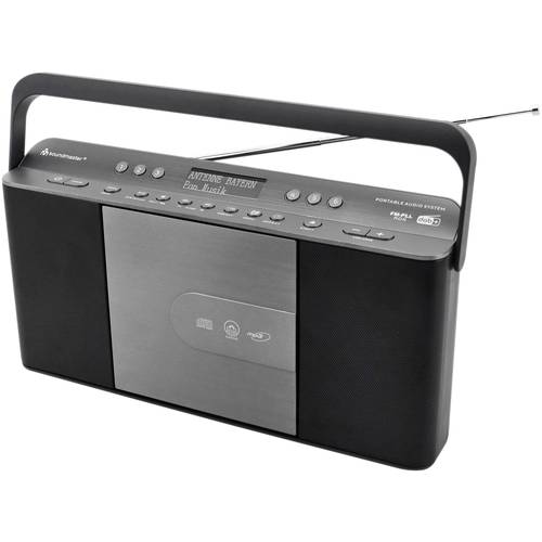 Thumbnail - soundmaster RCD1870SW CD-Radio DAB+, UKW AUX, CD, DAB+, MP3, UKW Grau, Schwarz