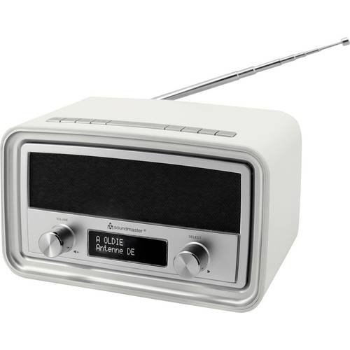 soundmaster UR190WE Tischradio DAB+, UKW DAB+, UKW Weiß