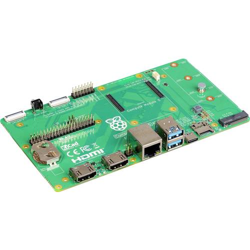 Thumbnail - Raspberry Pi® RPI CM5 IO BOARD I/O Modul Passend für (Entwicklungskits): Raspberry Pi®