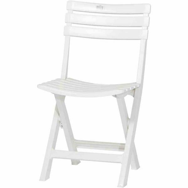 Progarden Birki 86273 Gartenstuhl Kunststoff Weiß