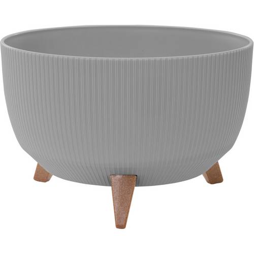 Siena Garden OSLO STRIPE LA966-27 Pflanzgefäß Polypropylen Grau