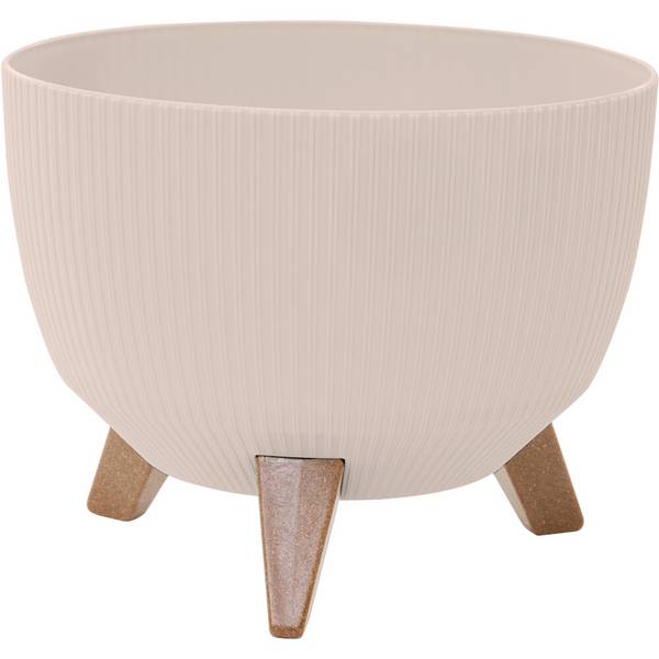 Siena Garden OSLO STRIPE LA963-05 Pflanzgefäß Polypropylen Creme