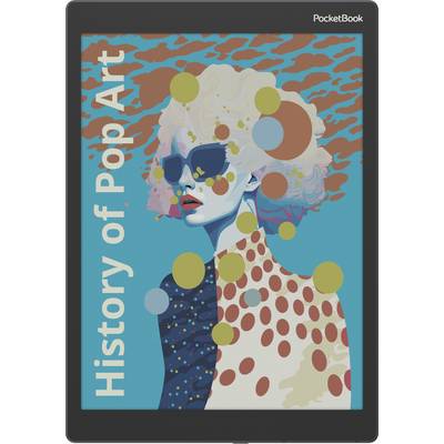 'Cover der Publikation "History of Pop Art". Stilisierte, farbenfrohe Illustration einer Person mit Sonnenbrille vor abstraktem Hintergrund.'