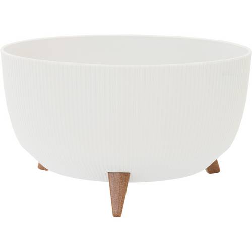 Siena Garden OSLO STRIPE LA966-05 Pflanzgefäß Polypropylen Creme