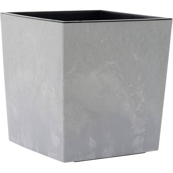 Siena Garden NIZZA STONE LA544-70 Pflanzgefäß Polypropylen Beton-Optik, Grau