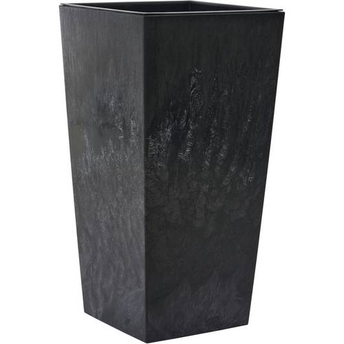 Thumbnail - Siena Garden NIZZA STONE LA533-71 Pflanzgefäß Polypropylen Beton-Optik, Schwarz