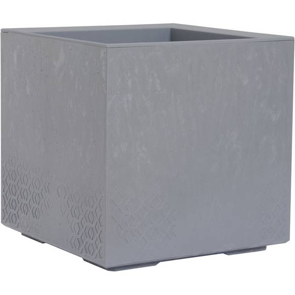 Siena Garden FARO STONE LA935-71 Pflanzkasten Polypropylen Beton-Optik, Grau