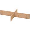 Siena Garden VDS-1200-4-GWM Rahmenteiler Natur 1 St.