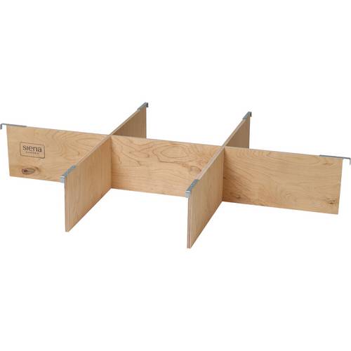 Siena Garden VDS-1200-6-GDB Rahmenteiler Hochbeet Haken 6 Bereiche 1 St.