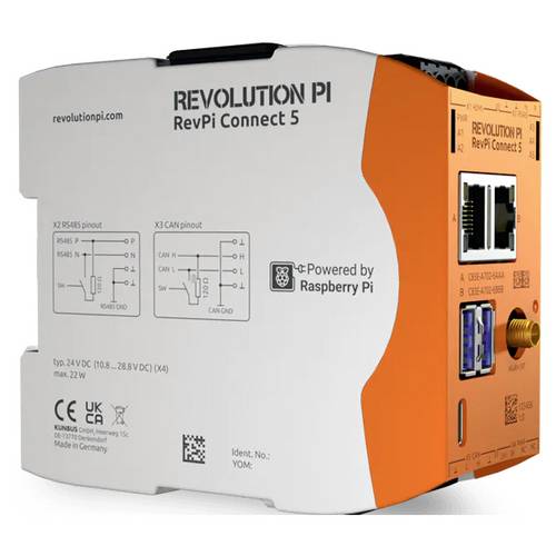 Revolution Pi by Kunbus RevPi Connect 5 100420 SPS-Erweiterungsmodul 24 V/DC