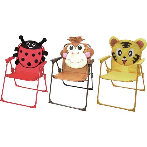 GARDAMO 444051 Gartenstuhl Stahl, Polyester farbig sortiert, Farbauswahl nicht möglich