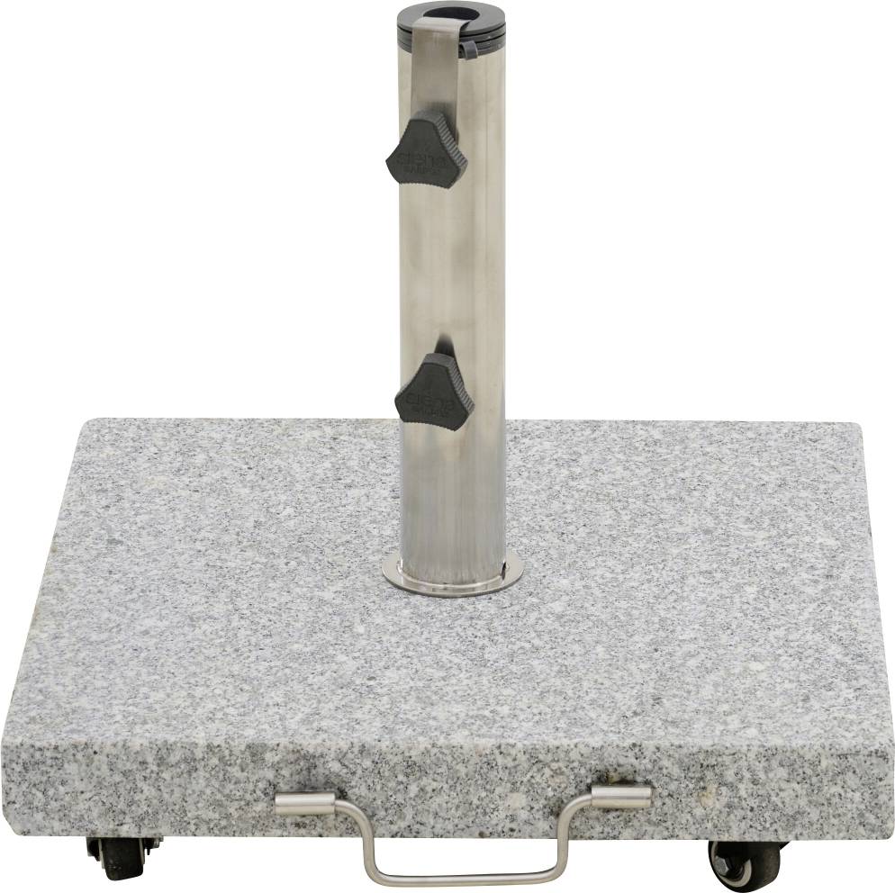 Siena Garden T49448 Schirmständer Granit, Edelstahl