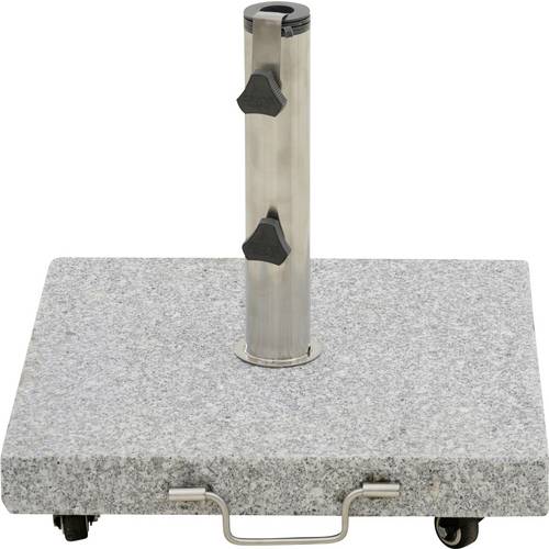 Siena Garden T49448 Schirmständer Granit, Edelstahl