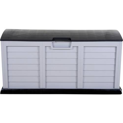 FUNSTAR Jumbo 00-811-19 Auflagenbox Kunststoff, Polypropylen Silber-Schwarz