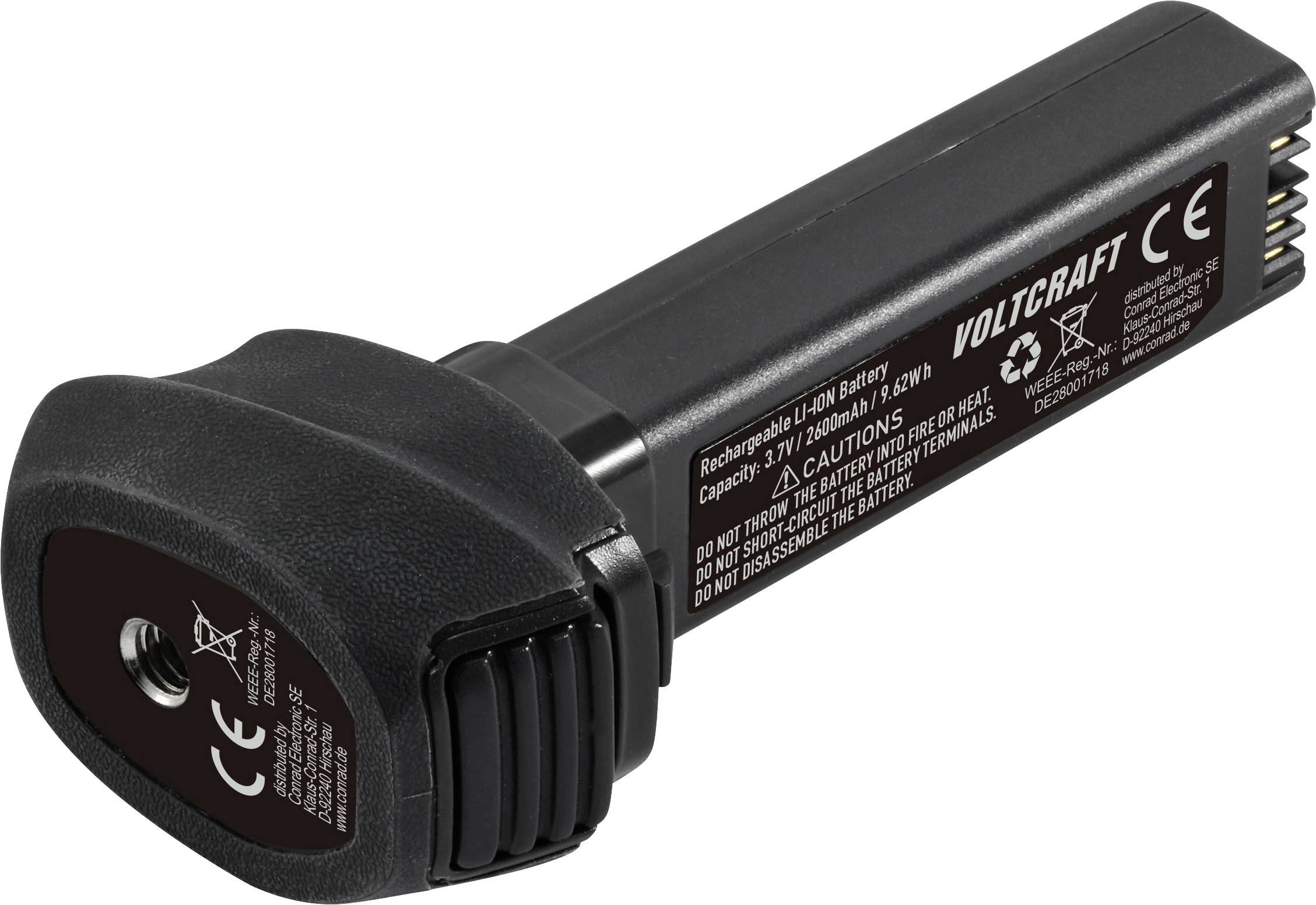 VOLTCRAFT VC-16786250 Ersatz-Akku Passend für Marke (Messgeräte-Zubehör) VOLTCRAFT Produktabmessung, Breite 35 mm Produk...