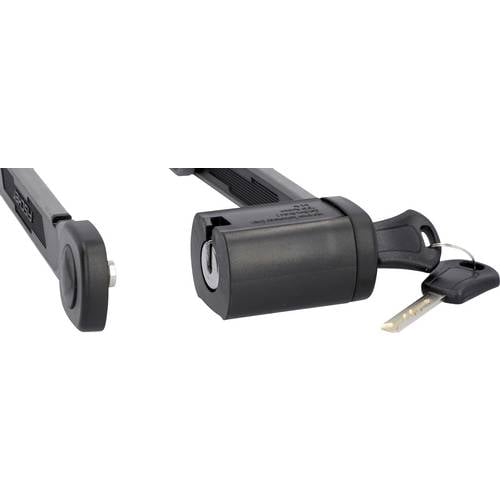 Thumbnail - FISCHER FAHRRAD Soft-Touch PROTEC FKS110 Faltschloss Schwarz Schlüsselschloss