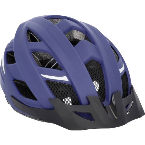 FISCHER FAHRRAD Urban Plus Boston Fahrrad-Helm Nachtblau Konfektionsgröße=L/XL Kopfumfang=58-61 cm