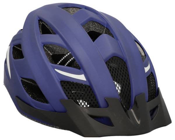FISCHER FAHRRAD Urban Plus Boston  Fahrrad-Helm Nachtblau Konfektionsgröße=S/M Kopfumfang=52-59 cm