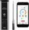 Smartes, kabelloses Fleischthermometer mit mobilem Display. Zeigt Kerntemperatur, Ziel und Umgebungstemperatur mit Fortschrittsanzeige.