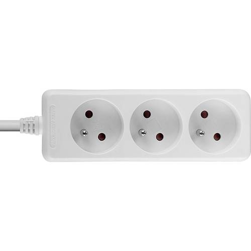LINDY 73120 Steckdosenleiste Weiß Kaltgerätestecker 1 St.