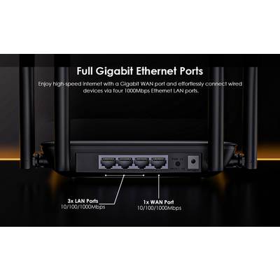 Wavlink BE3600 WLAN Router 2.4 GHz, 5 GHz 3568 MBit/s-7