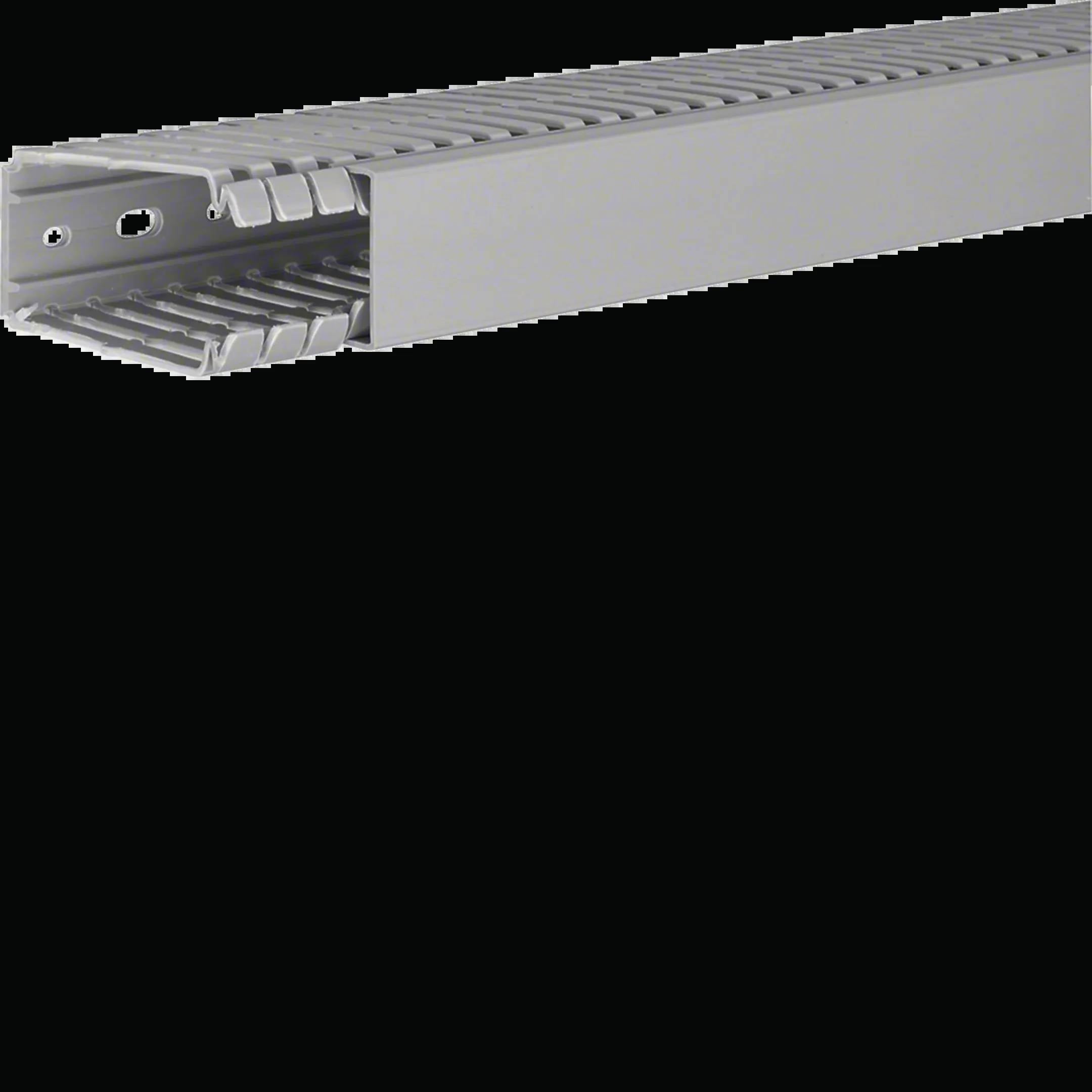 Hager BA780040 Verdrahtungskanal (L x B x H) 2000 x 40 x 80 mm 2 m Grau