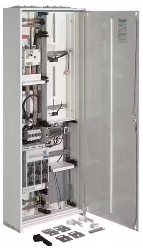 Hager FP92W4N FP92W4N Wandler- und Messschrank Aufputz  Anzahl Reihen = 9 Inhalt 1 St.