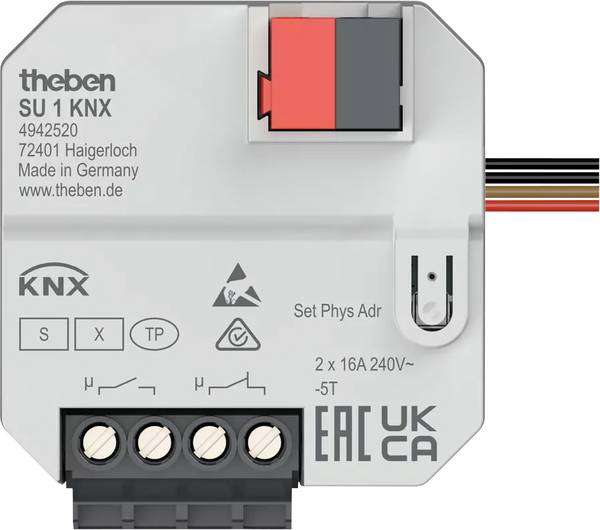 Theben KNX 4942520 Schaltaktor SU 1 KNX