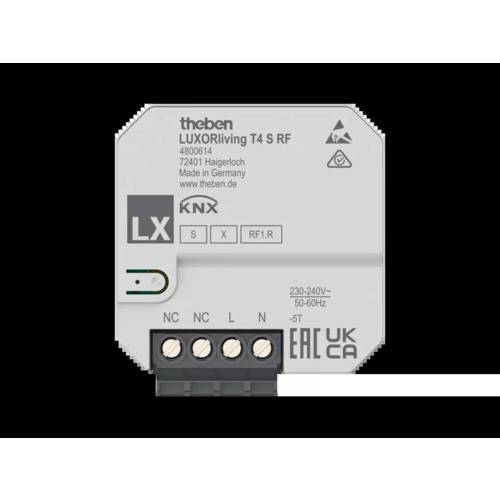 Theben 4800614 Funk-Tasterschnittstelle LUXORliving T4 S RF