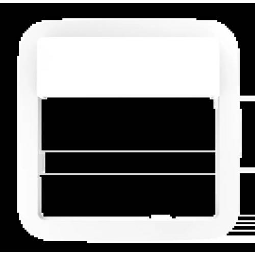 Theben 9070754 Rahmen Weiß