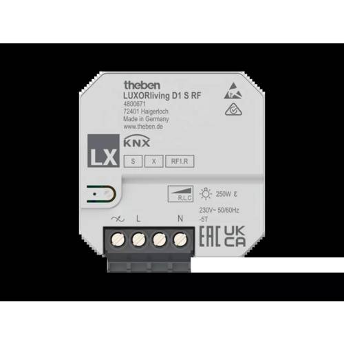 Theben 4800671 Dimmaktor LUXORliving D1 S RF