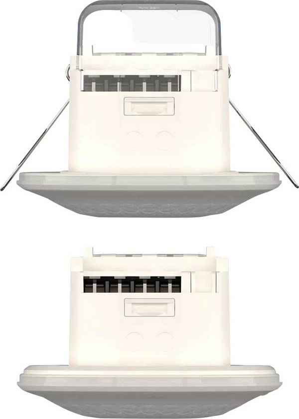 Theben 1030052 Unterputz Präsenzmelder 360 ° Relais Mehrfarbig Dauerlichtfunktion