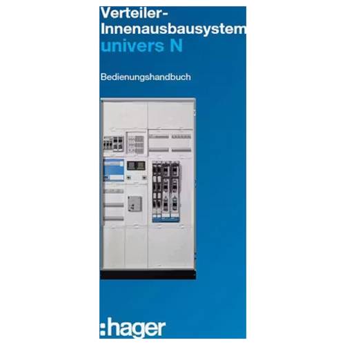 Hager UZ44BDA Bedienungshandbuch 1 St.