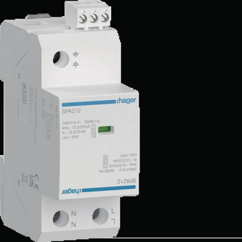 Hager SPA212 Überspannungsableiter 1 St.