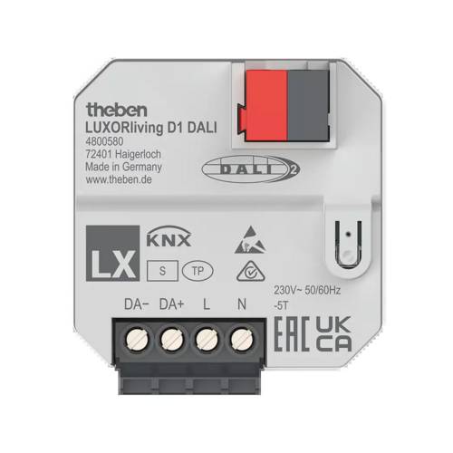 Theben 4800580 Funk-DALI-Aktor LUXORliving D1 DALI