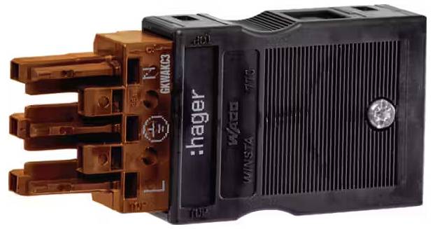 Hager GKWAKC3 Buchsenstecker 1 St.