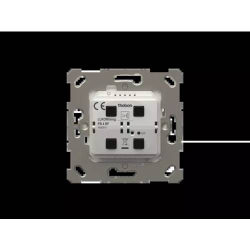 Theben 4800615 Raumtemperatursensor LUXORliving PB 4 RF