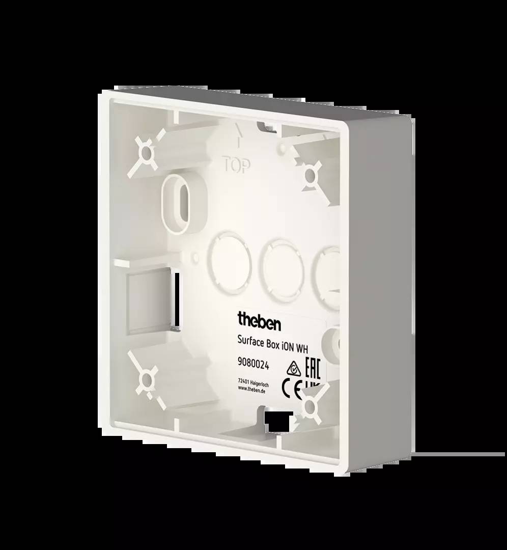 Theben 9080024 Aufputzgehäuse Surface Box iON WH