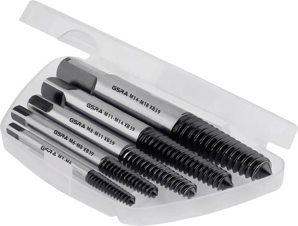 GSR B00902000 Schraubenausdreher-Set M3 - M18