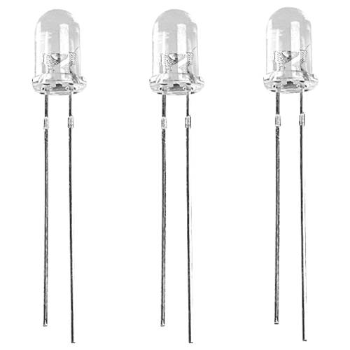 Lite-On LTW2S3D8 LED bedrahtet Weiß Gewölbt 5 mm 17.000 mcd 15 ° 20 mA 3.3 V Bulk